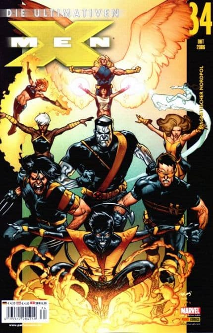 Cover Art for DIE ULTIMATIVEN X-MEN