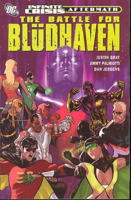 Cover Art for CRISIS AFTERMATH THE BATTLE FOR BLUDHAVEN TP