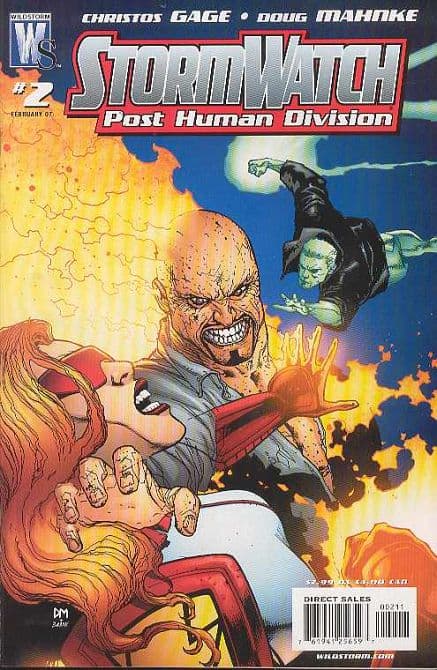 Cover Art for STORMWATCH PHD