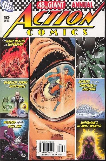 Cover Art for ACTION COMICS ANNUAL