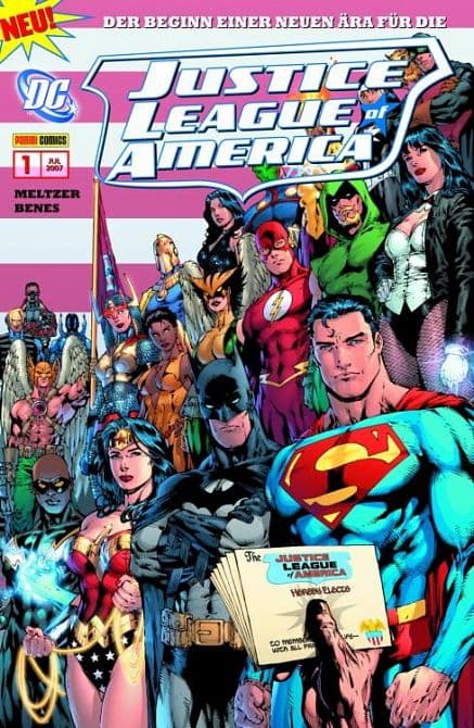 Cover Art for JUSTICE LEAGUE OF AMERICA ( ab 2007 )