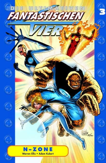 Cover Art for DIE ULTIMATIVEN FANTASTISCHEN VIER SAMMELBAND
