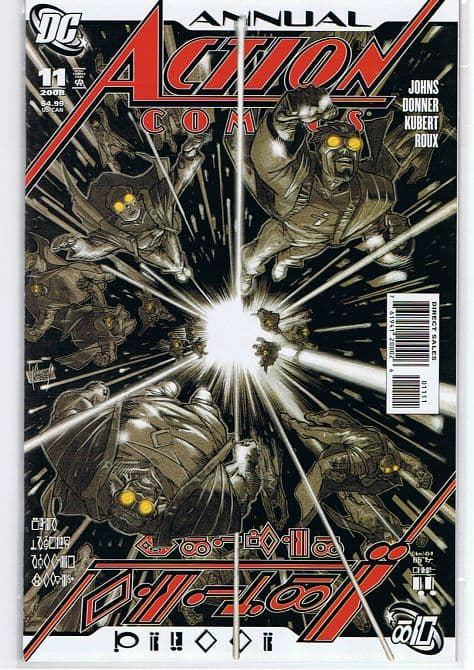 Cover Art for ACTION COMICS ANNUAL