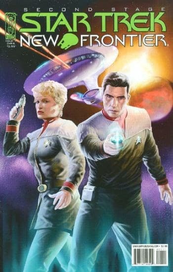 Cover Art for STAR TREK NEW FRONTIER