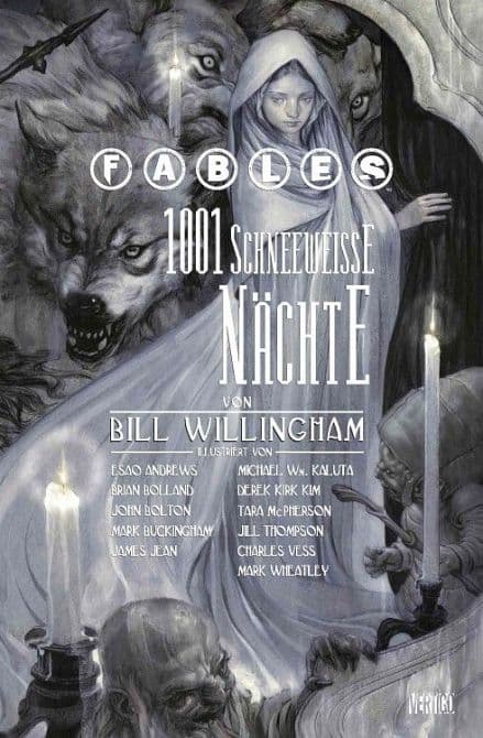 Cover Art for FABLES-1001 SCHNEEWEISSE NÄCHTE