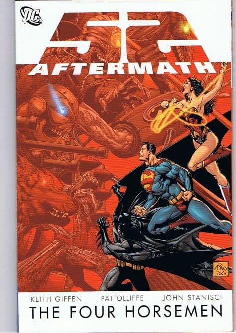 Cover Art for 52 AFTERMATH THE FOUR HORSEMEN TP
