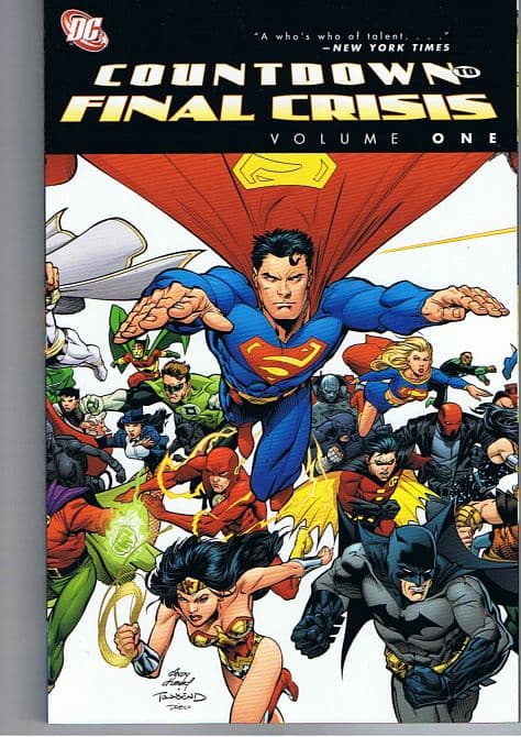 Cover Art for COUNTDOWN TO FINAL CRISIS TP VOL 01
