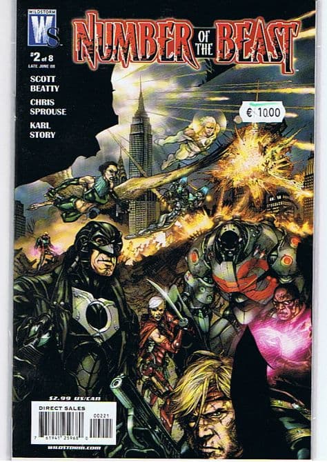 Cover Art for NUMBER OF THE BEAST