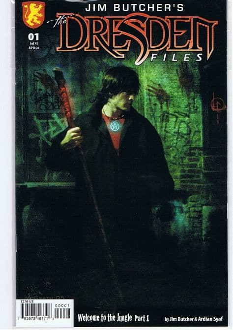 Cover Art for JIM BUTCHERS DRESDEN FILES