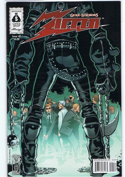 Cover Art for GENE SIMMONS ZIPPER