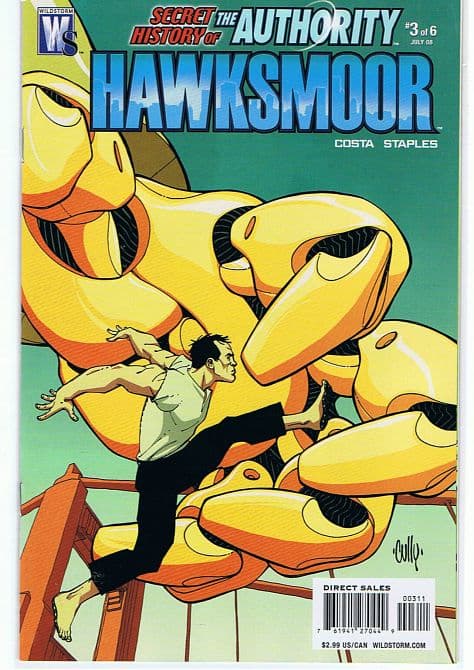 Cover Art for SECRET HISTORY THE AUTHORITY HAWKSMOOR