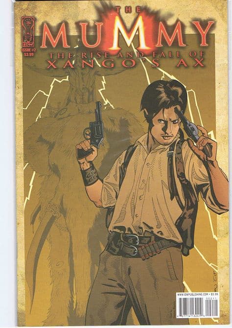Cover Art for MUMMY MOVIE PREQUEL RISE & FALL OF XANGOS AX