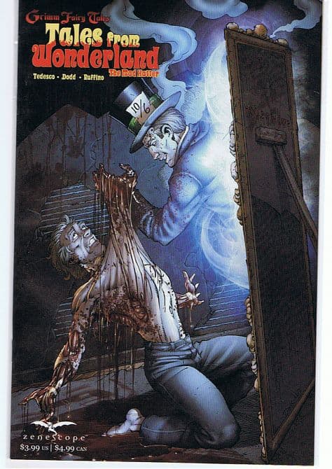 Cover Art for TALES FROM WONDERLAND MAD HATTER