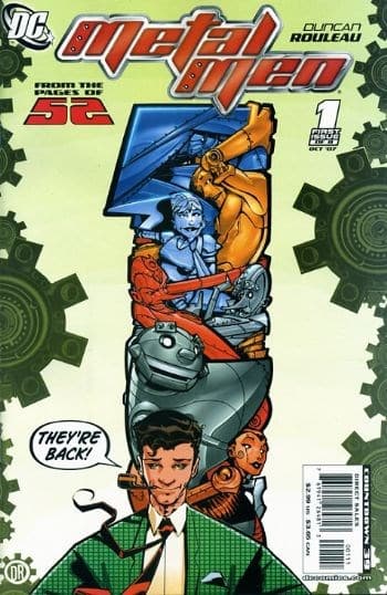 Cover Art for METAL MEN ( 2007-2008 )