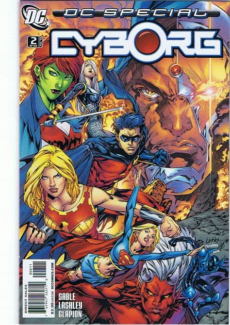 Cover Art for DC SPECIAL CYBORG