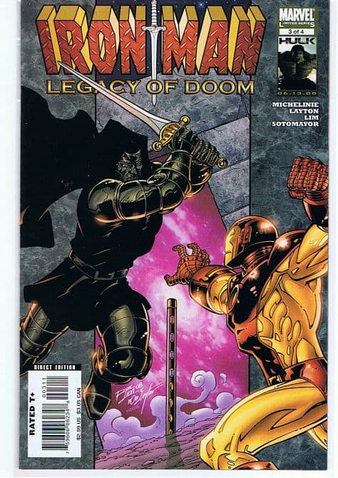 Cover von IRON MAN LEGACY OF DOOM #3