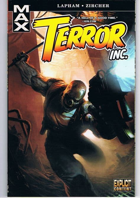 Cover Art for TERROR INC TP
