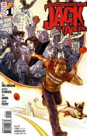 Cover Art for JACK OF FABLES
