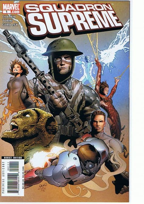 Cover Art for SQUADRON SUPREME 2