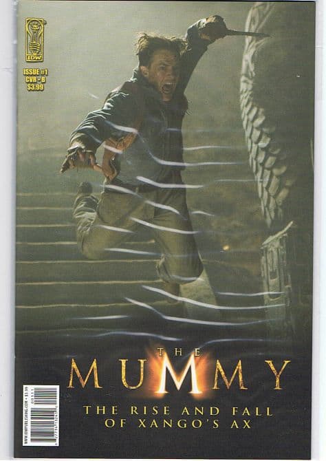 Cover Art for MUMMY MOVIE PREQUEL RISE & FALL OF XANGOS AX
