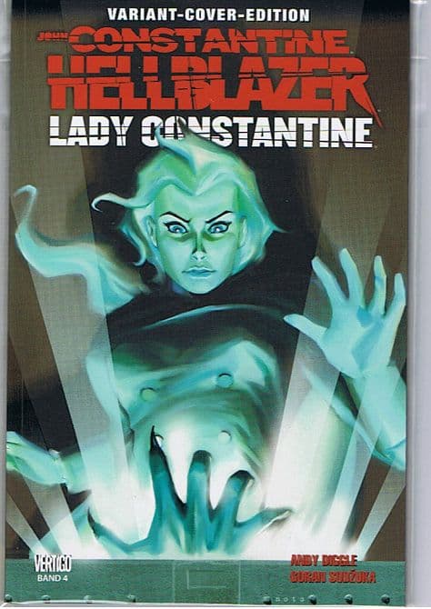 Cover Art for HELLBLAZER: LADY CONSTANTINE ( ERLANGEN 2008 VARIANT )