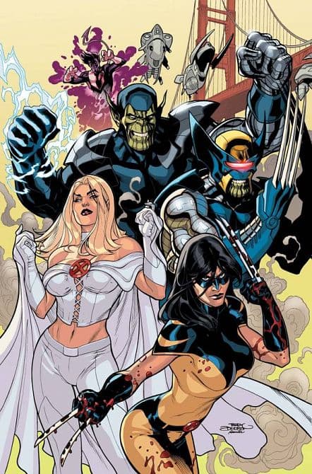 Cover Art for SECRET INVASION X-MEN
