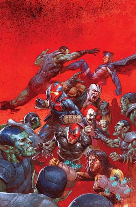 Cover Art for NEW WARRIORS ( 2007-2008 )