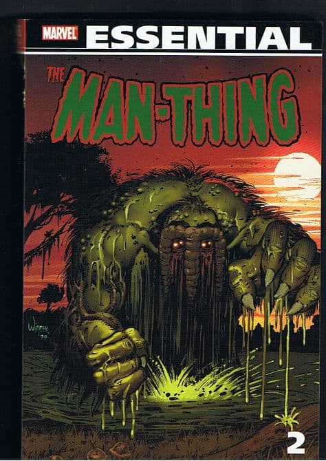 Cover Art for ESSENTIAL MAN-THING TP VOL 02