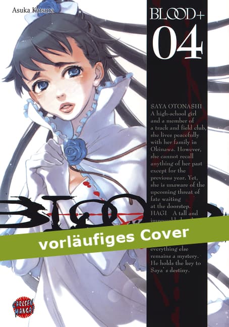 Cover Art for BLOOD+