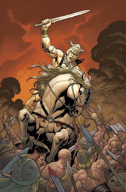 Cover Art for CONAN THE CIMMERIAN