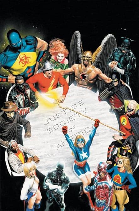 Cover Art for JUSTICE SOCIETY OF AMERICA THE NEXT AGE TP
