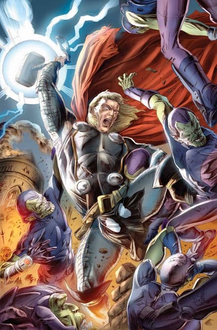 Cover Art for SECRET INVASION THOR