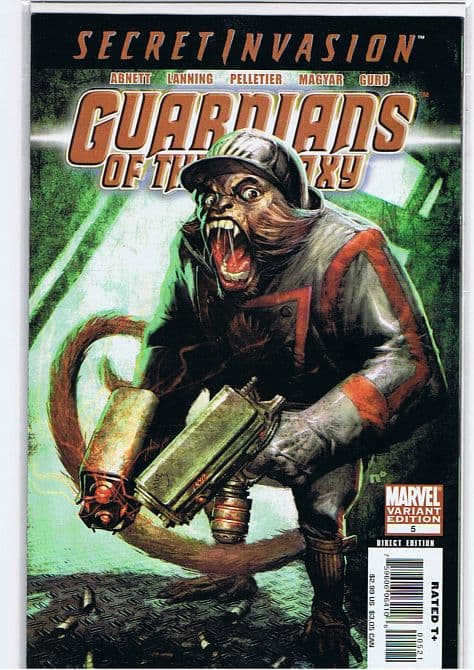 Cover Art for GUARDIANS OF GALAXY ( 2008-2010 )