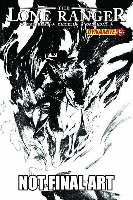 Cover Art for LONE RANGER