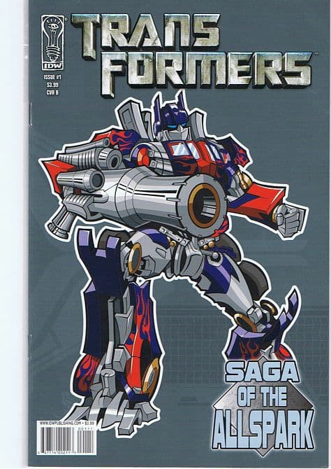 Cover Art for TRANSFORMERS MOVIE PREQUEL SAGA O/T ALLSPARK