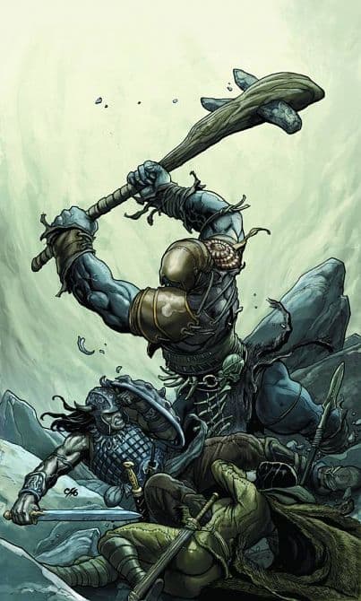 Cover Art for CONAN THE CIMMERIAN