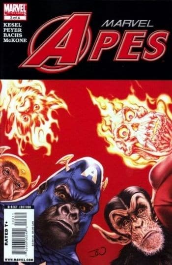 Cover Art for MARVEL APES