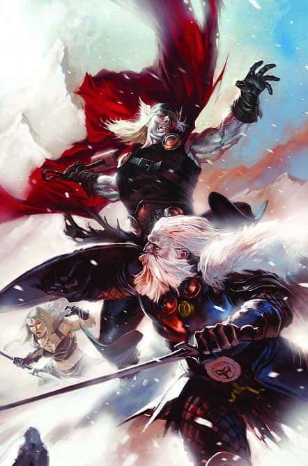 Cover Art for THOR MAN OF WAR