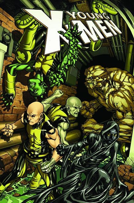 Cover Art for YOUNG X-MEN