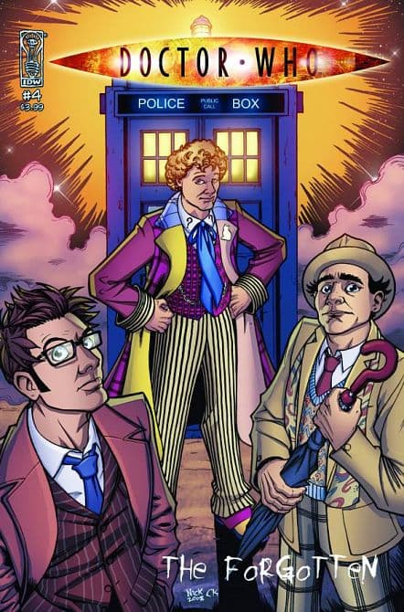 Cover Art for DOCTOR WHO THE FORGOTTEN ( 2008 )