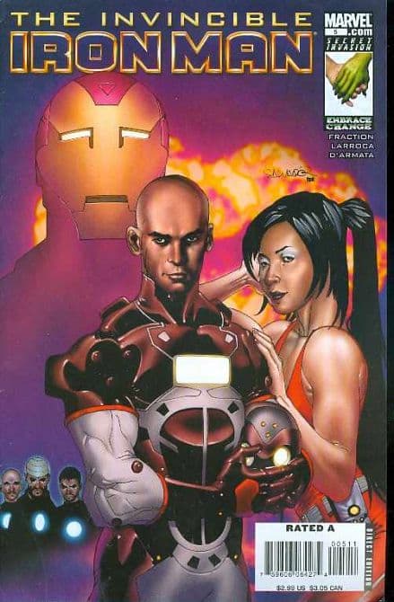 Cover Art for INVINCIBLE IRON MAN ( 2008-2012 )