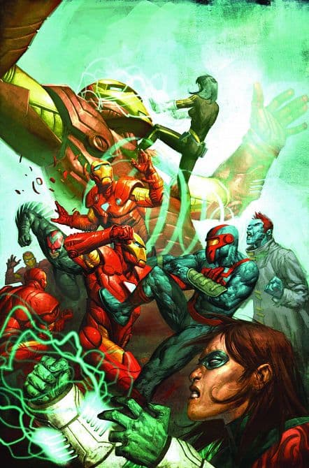 Cover Art for NEW WARRIORS ( 2007-2008 )