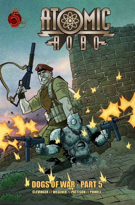 Cover Art für ATOMIC ROBO DOGS OF WAR