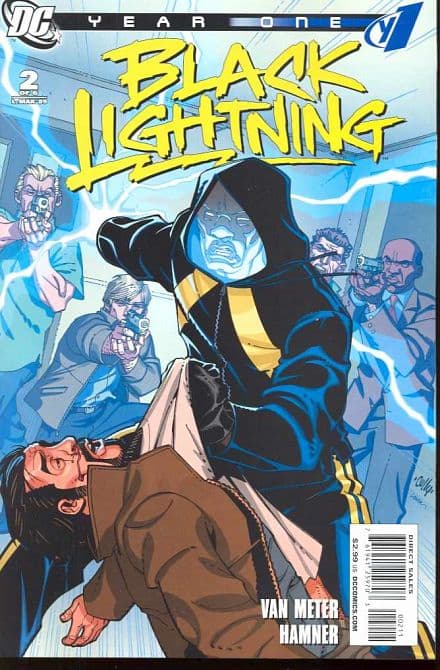 Cover Art for BLACK LIGHTNING YEAR ONE