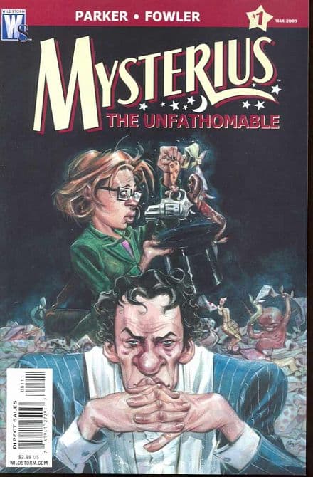 Cover Art for MYSTERIUS THE UNFATHOMABLE