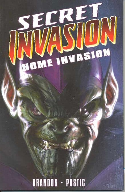 Cover Art for SECRET INVASION TP HOME INVASION