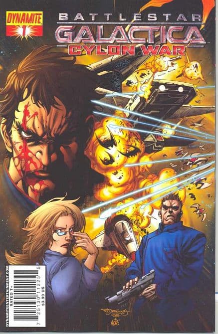 Cover Art for BATTLESTAR GALACTICA CYLON WAR