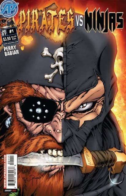 Cover Art for PIRATES VS NINJAS ( 2007 )