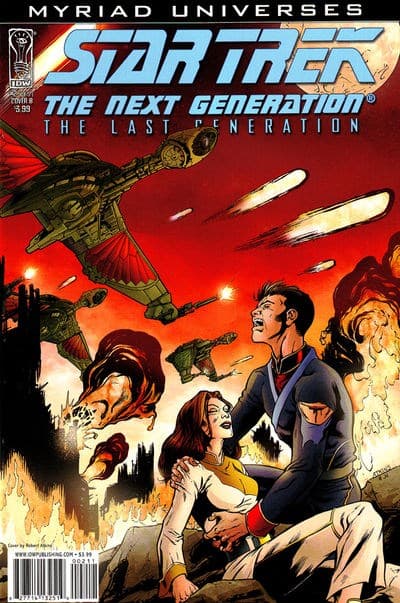 Cover Art for STAR TREK LAST GENERATION