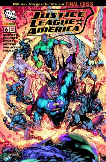 Cover Art for JUSTICE LEAGUE OF AMERICA ( ab 2007 )